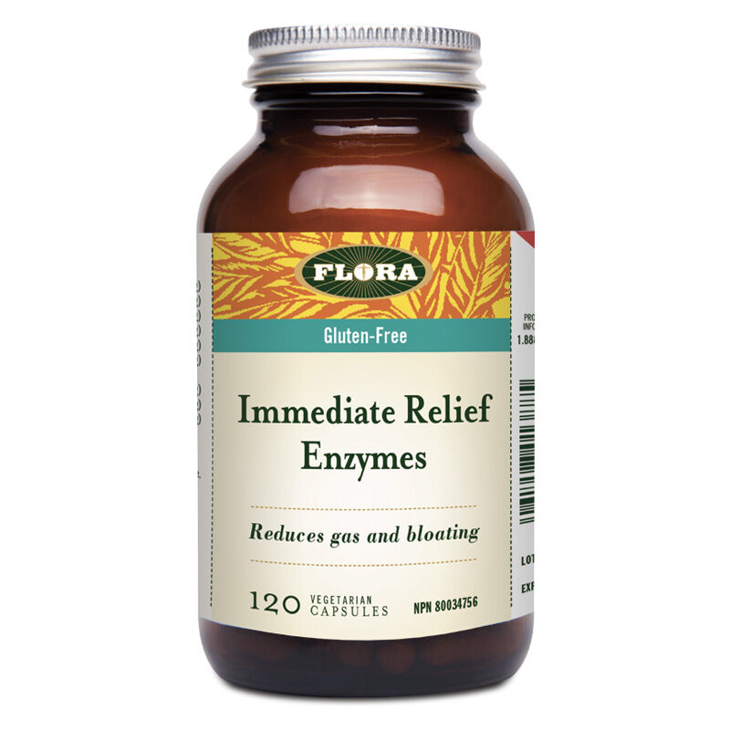 Flora Immediate Relief enzymes