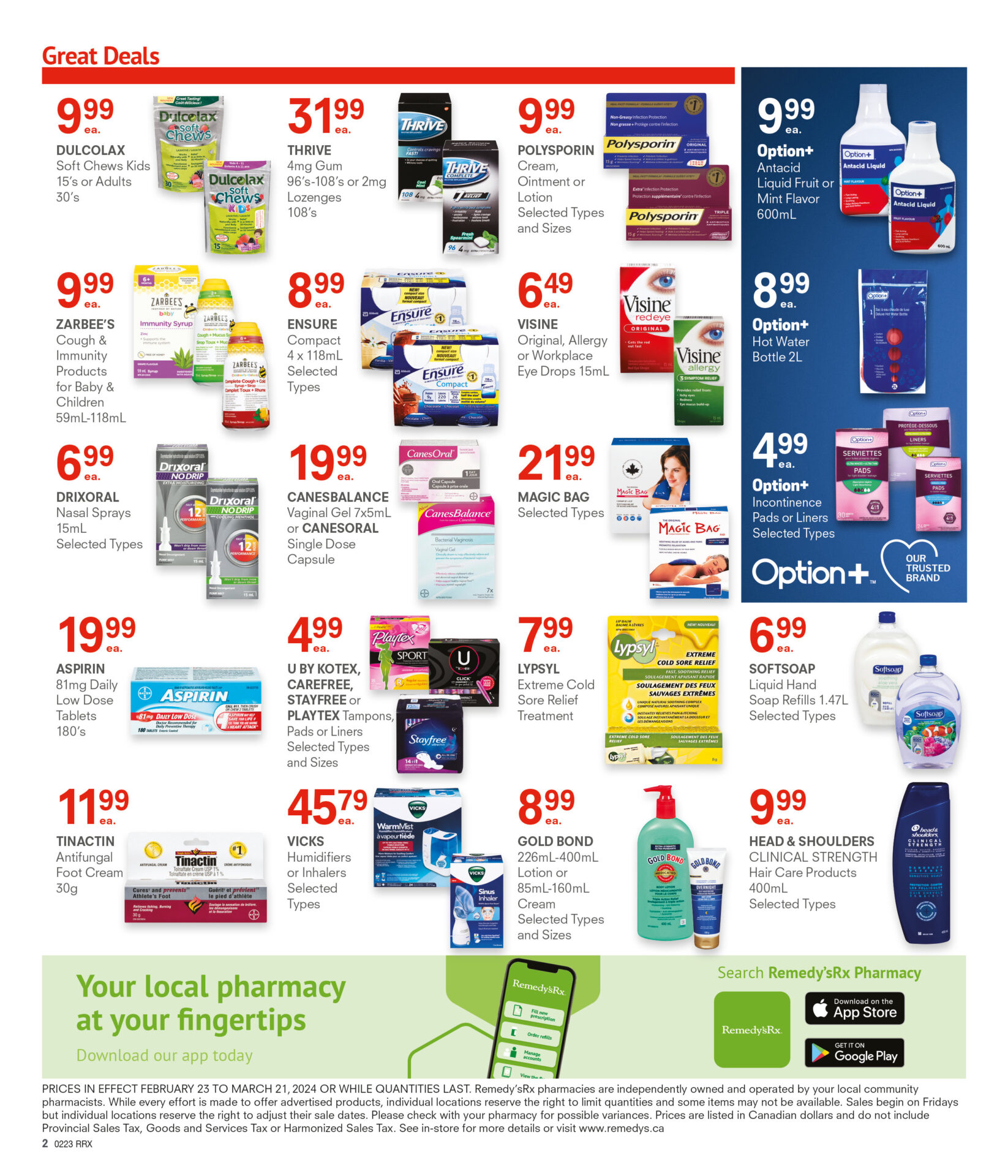 Howe Sound Pharmacy Monthly Flyer | Howe Sound Pharmacy, pharmacy ...